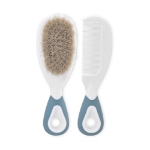 Peine y cepillo de pelo natural